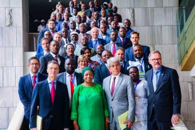 DRC : Deputy PM for Environment and Sustainable Development, CAFI and France via AFD launch the Sustainable Forest Management Programme