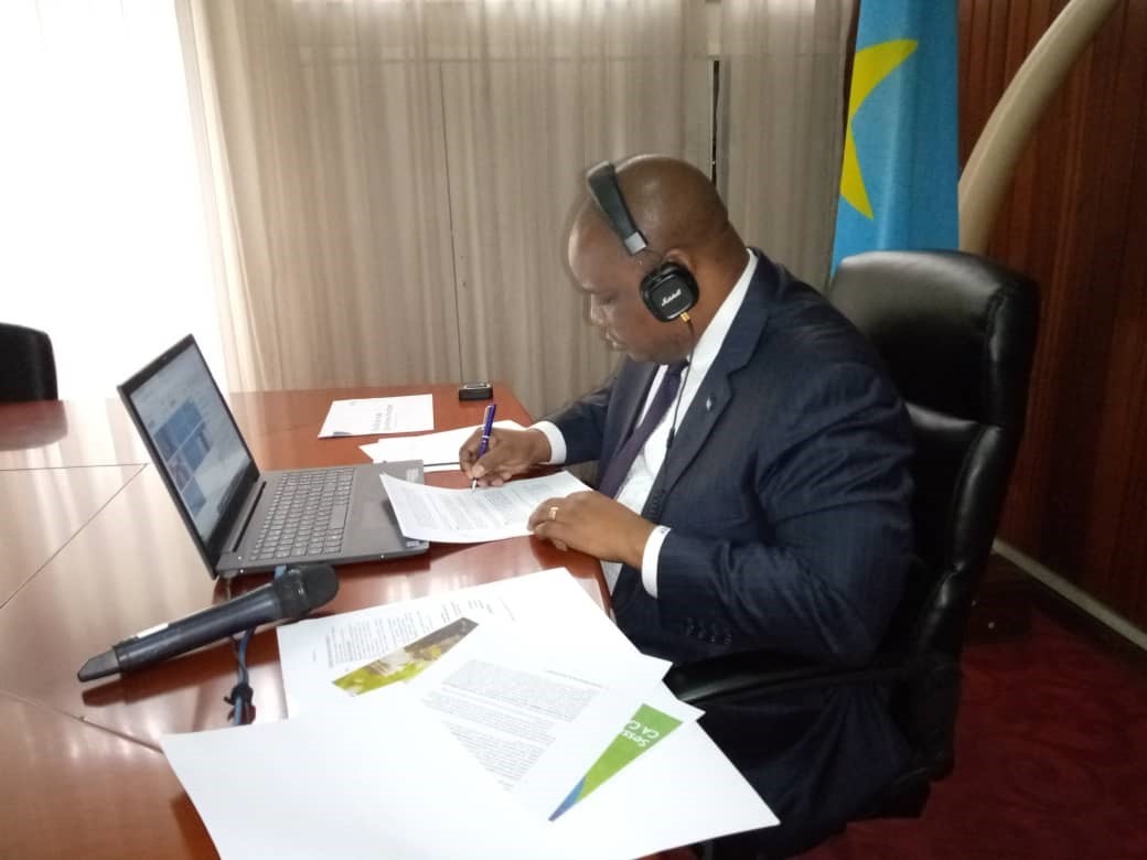 DRC's Claude Nyamugabo, Minister of Environment and Sustainable Development