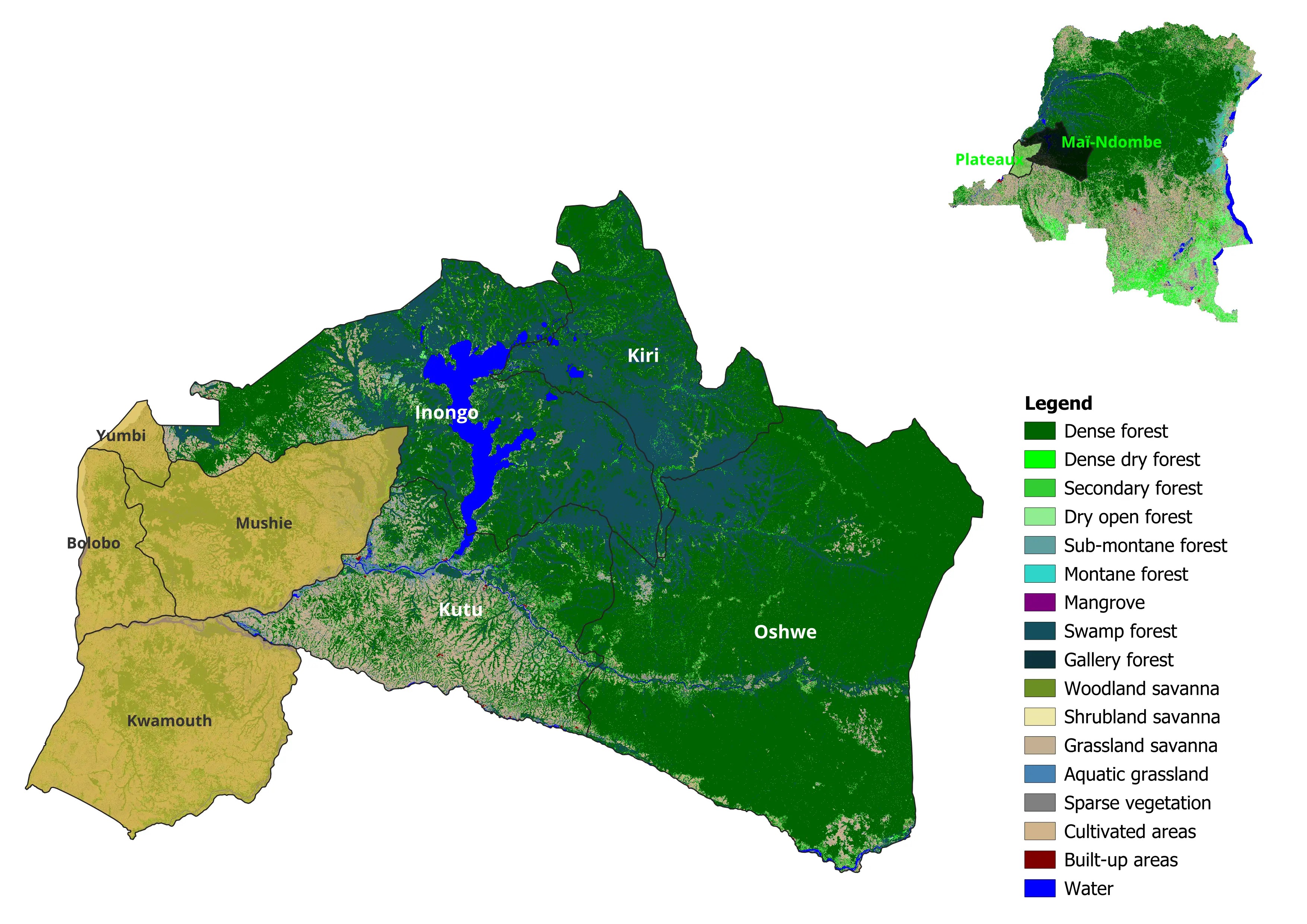 Map Mai-Ndombe